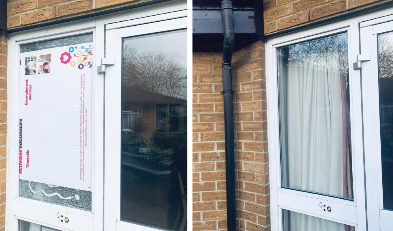 Replacing a Double Glazed Unit in a Care Home in Dagenham LN Glazing