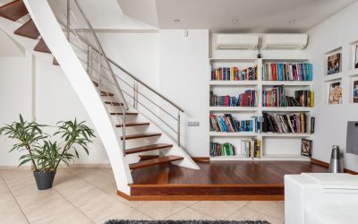 Glass Balustrade ~ a modern look to a staircase