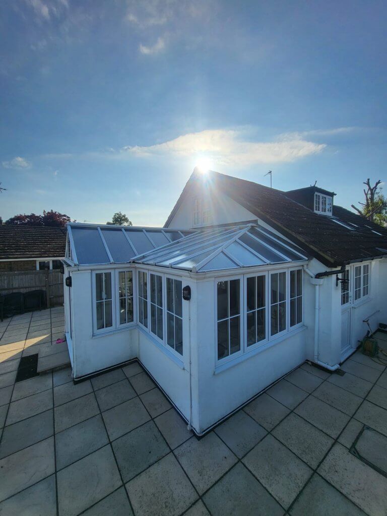 Polycarbonate roof replacement